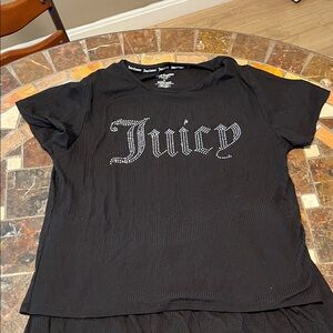 Juicy Couture Black Ensemble with Logo